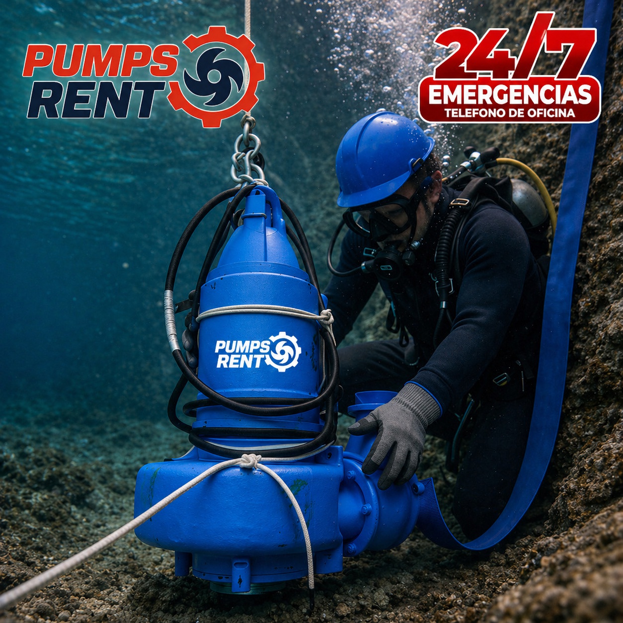 RENTA DE BOMBAS SUMERGIBLES